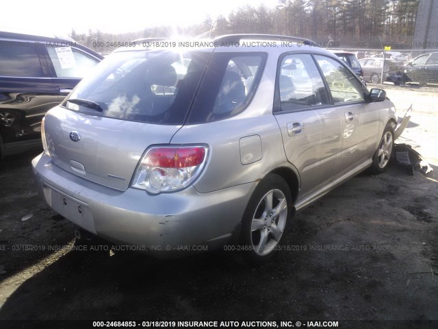 JF1GG61697H800149 - 2007 SUBARU IMPREZA 2.5I SILVER photo 4