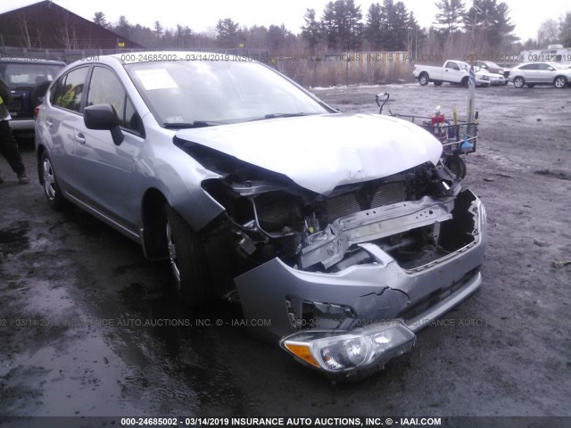 JF1GPAA67D2873120 - 2013 SUBARU IMPREZA SILVER photo 1