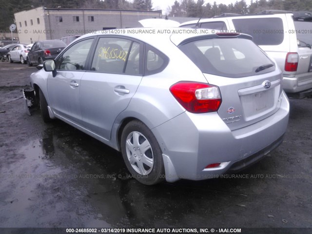 JF1GPAA67D2873120 - 2013 SUBARU IMPREZA SILVER photo 3