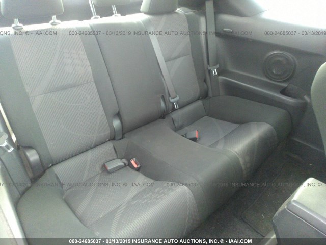 JTKJF5C79C3027377 - 2012 TOYOTA SCION TC SILVER photo 8