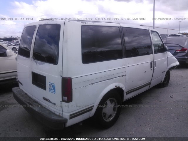 1GKDM19WXVB526428 - 1997 GMC SAFARI XT WHITE photo 4