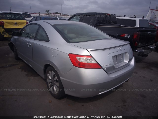 2HGFG12959H526917 - 2009 HONDA CIVIC EXL SILVER photo 3