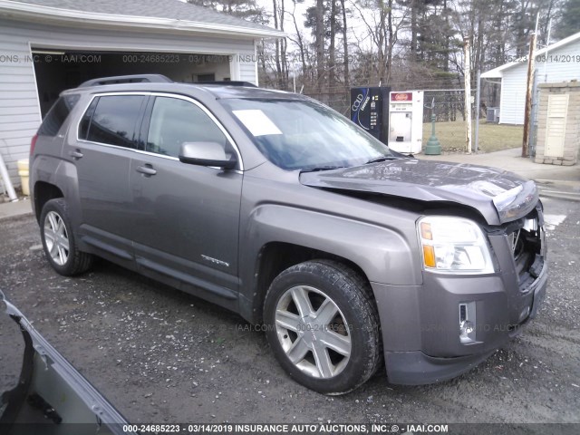 2CTFLTEC5B6294788 - 2011 GMC TERRAIN SLE GRAY photo 1