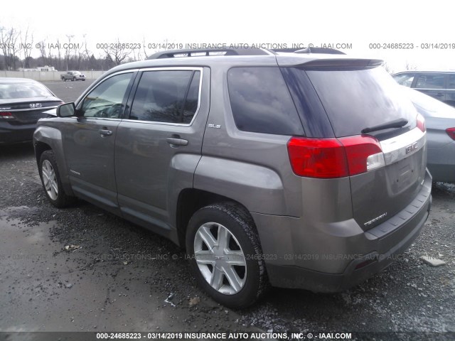 2CTFLTEC5B6294788 - 2011 GMC TERRAIN SLE GRAY photo 3