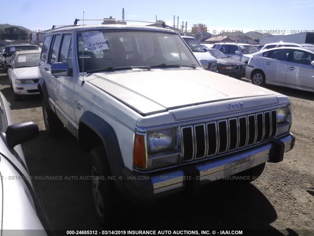 1JCMR784XJT223149 - 1988 JEEP CHEROKEE LAREDO WHITE photo 1