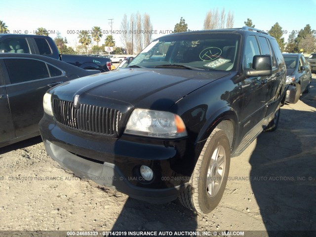 5LMEU88H05ZJ27801 - 2005 LINCOLN AVIATOR 黑色 照片 2