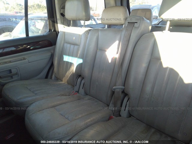 5LMEU88H05ZJ27801 - 2005 LINCOLN AVIATOR 黑色 照片 8