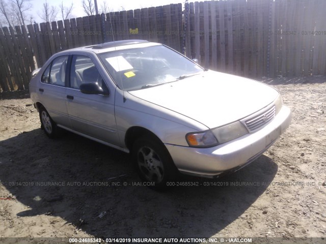 1N4AB41DXTC741093 - 1996 NISSAN SENTRA E/XE/GXE/GLE GRAY photo 1