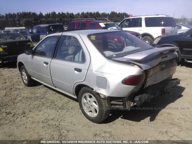 1N4AB41DXTC741093 - 1996 NISSAN SENTRA E/XE/GXE/GLE GRAY photo 3