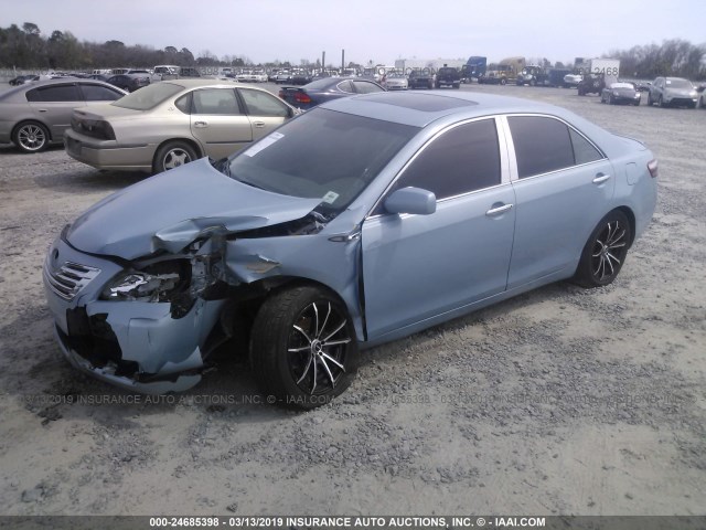 4T1BE46K68U746317 - 2008 TOYOTA CAMRY CE/LE/XLE/SE Light Blue photo 2