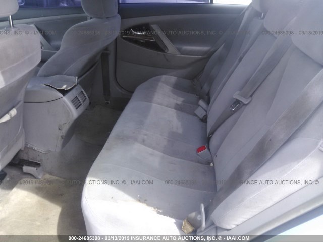 4T1BE46K68U746317 - 2008 TOYOTA CAMRY CE/LE/XLE/SE Light Blue photo 8