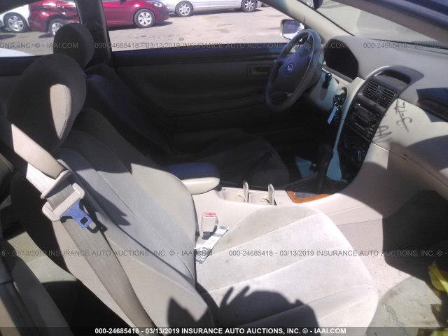 2T1CF22P12C601749 - 2002 TOYOTA CAMRY SOLARA SE/SLE GOLD photo 5