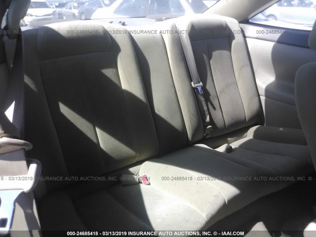 2T1CF22P12C601749 - 2002 TOYOTA CAMRY SOLARA SE/SLE GOLD photo 8