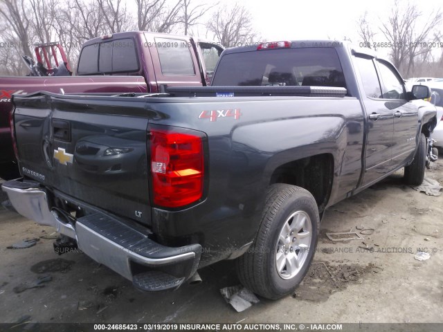 1GCVKREC6JZ246216 - 2018 CHEVROLET SILVERADO K1500 LT GRAY photo 4