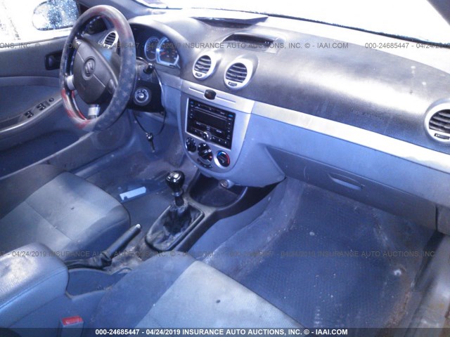 KL5JD66Z18K832048 - 2008 SUZUKI RENO CONVENIENCE SILVER photo 5