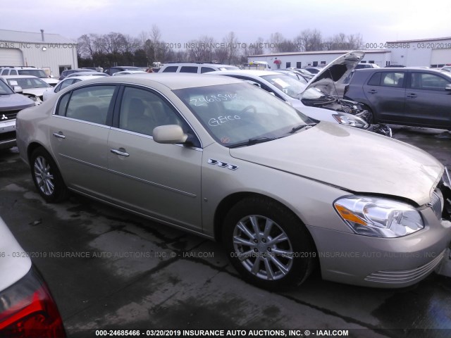 1G4HD57M29U127346 - 2009 BUICK LUCERNE CXL GOLD photo 1