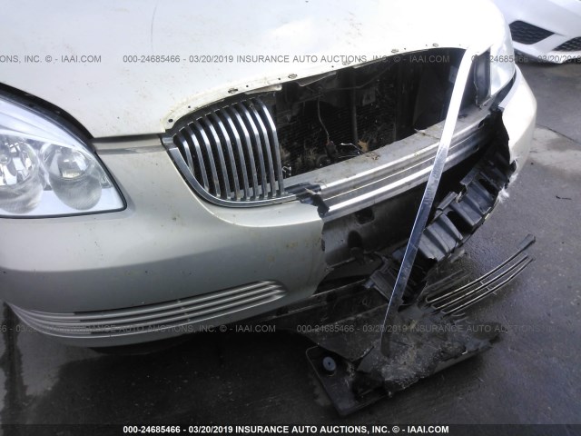 1G4HD57M29U127346 - 2009 BUICK LUCERNE CXL GOLD photo 6