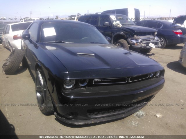 2C3CDZAG3FH850604 - 2015 DODGE CHALLENGER SXT BLACK photo 1