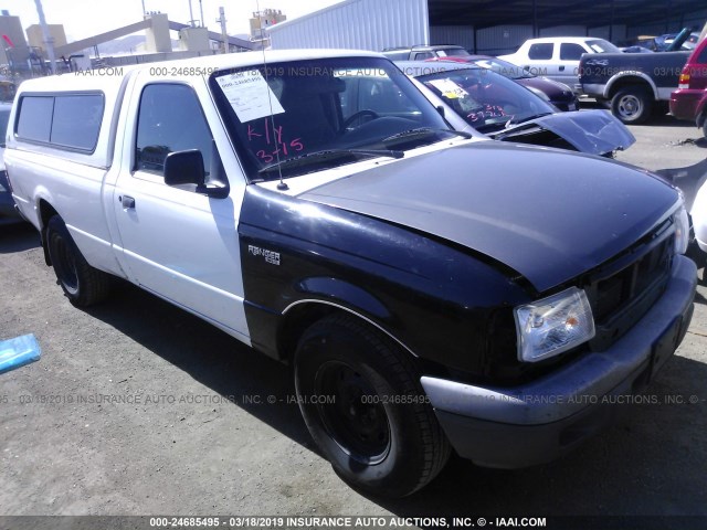 1FTYR10U51PB76312 - 2001 FORD RANGER WHITE photo 1