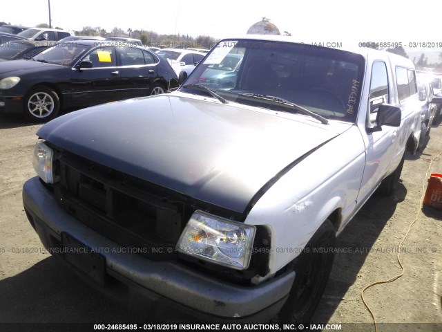 1FTYR10U51PB76312 - 2001 FORD RANGER WHITE photo 6