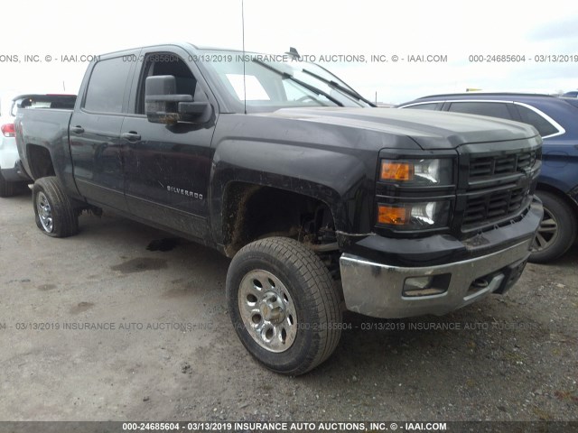 3GCUKREC7FG153885 - 2015 CHEVROLET SILVERADO K1500 LT BLACK photo 1