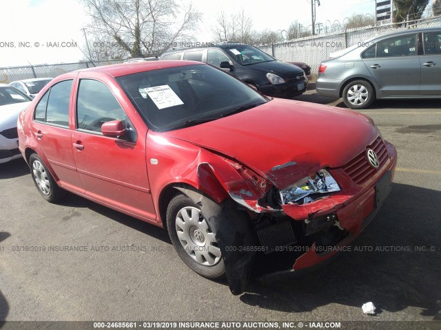 3VWSP69M52M152432 - 2002 VOLKSWAGEN JETTA GLS TDI RED photo 1