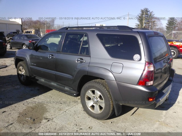 JTEBU14R948018981 - 2004 TOYOTA 4RUNNER SR5/SPORT GRAY photo 3