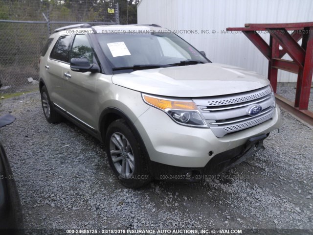 1FMHK7D84BGA73495 - 2011 FORD EXPLORER XLT GOLD photo 1