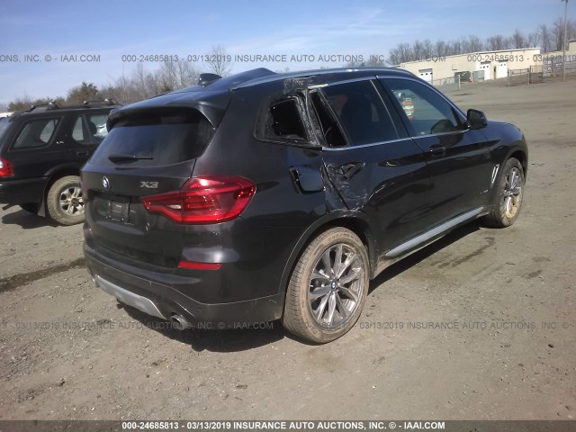 5UXTR9C55JLC72995 - 2018 BMW X3 XDRIVEM40I BLACK photo 4