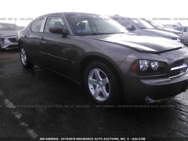 2B3CA3CV3AH152534 - 2010 DODGE CHARGER SXT GRAY photo 1