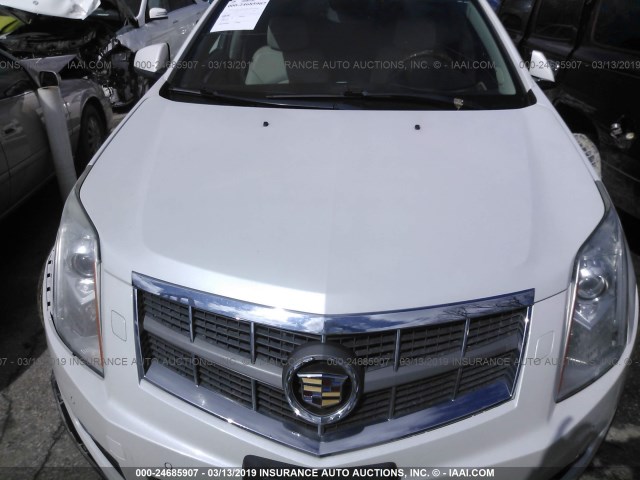 3GYFNEEY9AS547957 - 2010 CADILLAC SRX PERFORMANCE COLLECTION WHITE photo 10