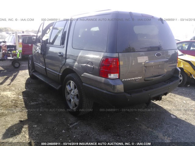 1FMPU15L14LB36651 - 2004 FORD EXPEDITION XLT GRAY photo 3