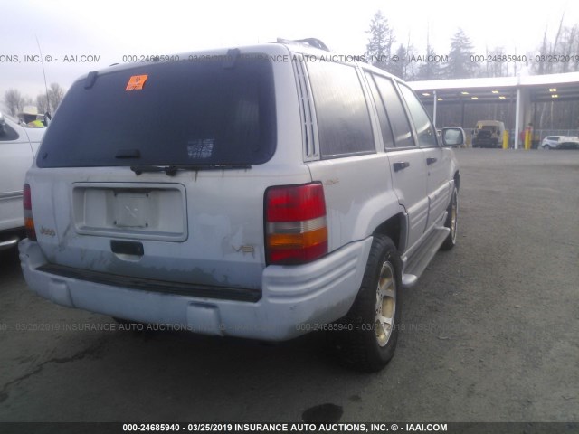 1J4GZ78Y1VC772272 - 1997 JEEP GRAND CHEROKEE LIMITED/ORVIS GRAY photo 4