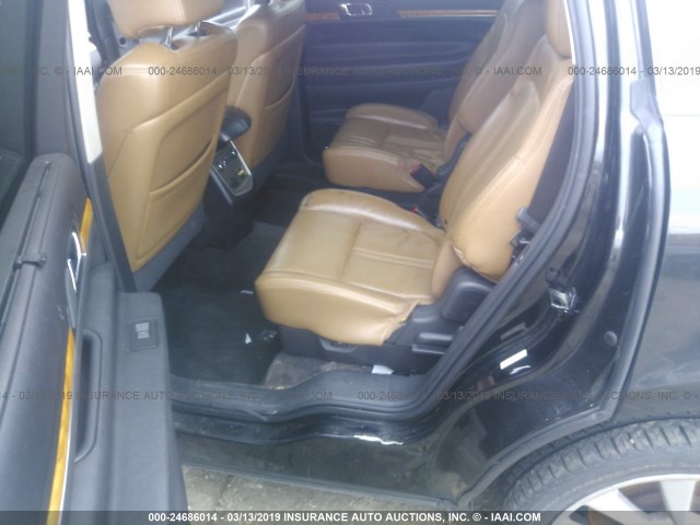 2LMHJ5AT3ABJ06268 - 2010 LINCOLN MKT BLACK photo 8