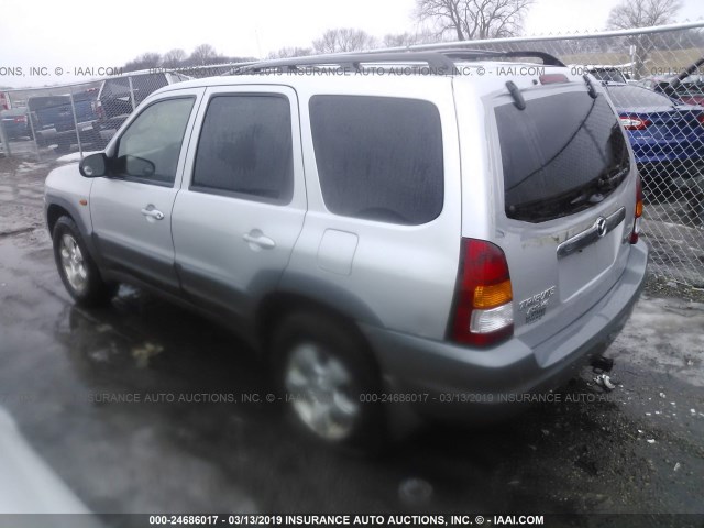 4F2CU081X1KM40957 - 2001 MAZDA TRIBUTE LX/ES SILVER photo 3