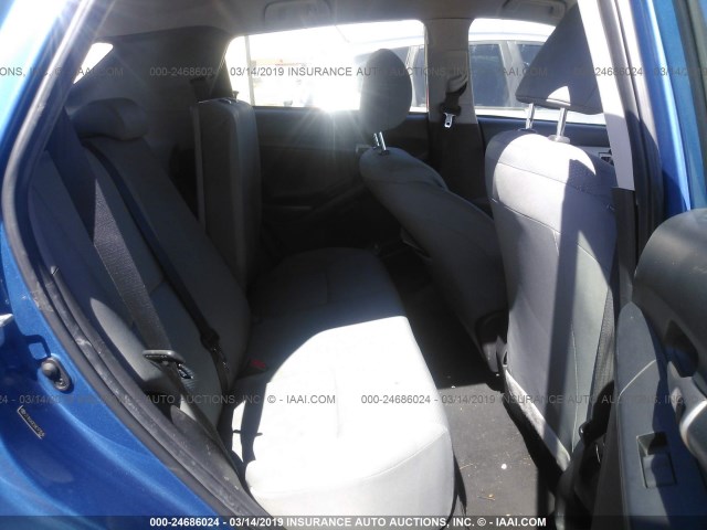 2T1KU40E59C173516 - 2009 TOYOTA COROLLA MATRIX  BLUE photo 8
