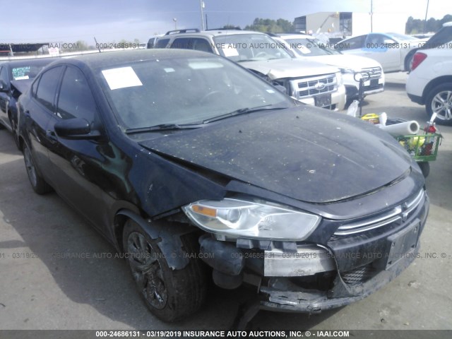 1C3CDFDH2ED699754 - 2014 DODGE DART SE AERO BLACK photo 1