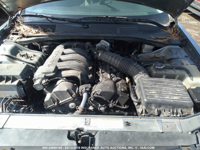 2D4FV47T27H677126 - 2007 DODGE MAGNUM SE GRAY photo 10