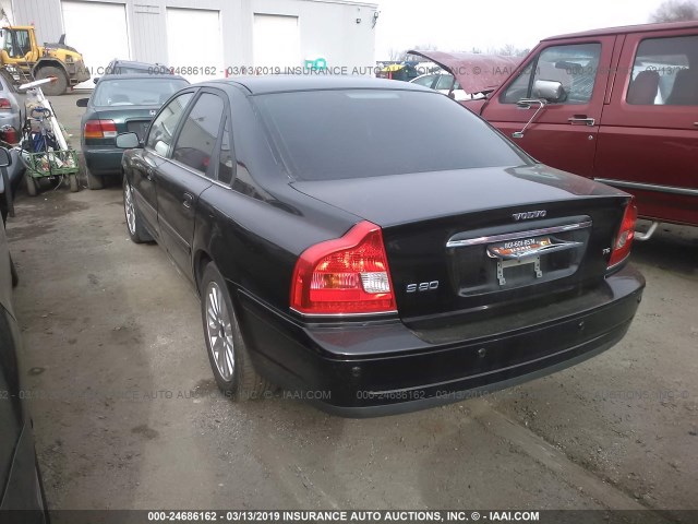 YV1TS91Z141351390 - 2004 VOLVO S80 T6/ELITE BLACK photo 3