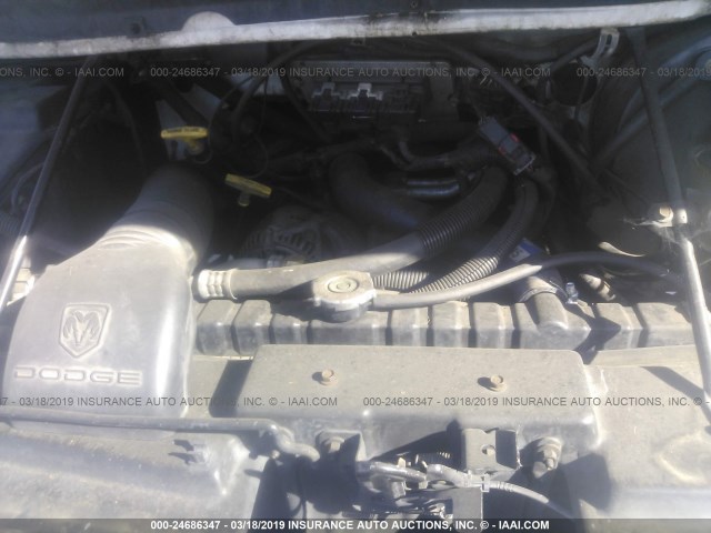 2B5WB25Y42K126127 - 2002 DODGE RAM WAGON B2500 WHITE photo 10