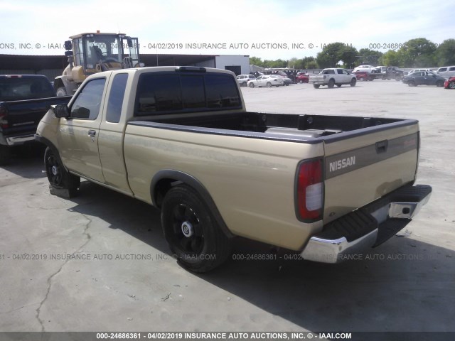 1N6DD26S7WC362809 - 1998 NISSAN FRONTIER KING CAB XE/KING CAB SE TAN photo 3