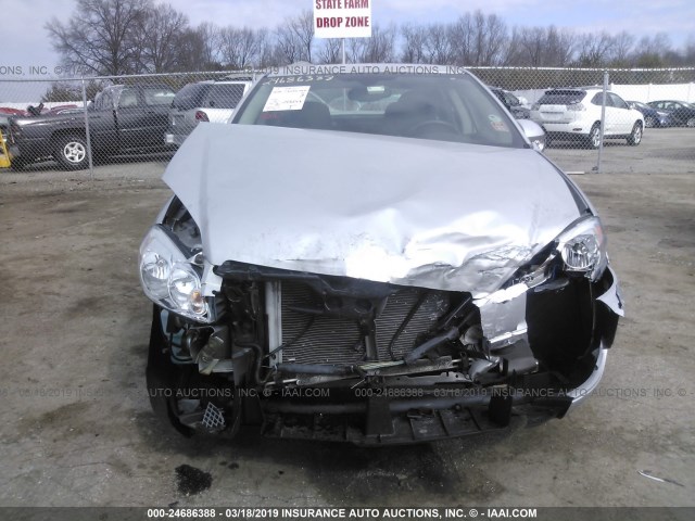 2G1WB5E31C1147028 - 2012 CHEVROLET IMPALA LT SILVER photo 6