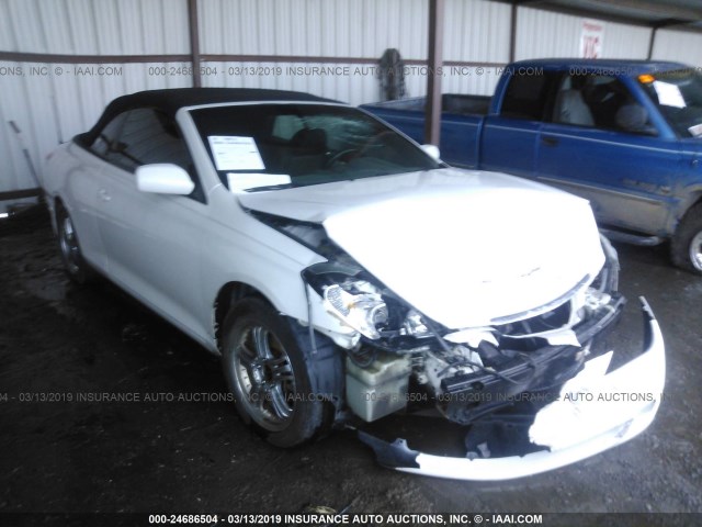 4T1FA38P16U101040 - 2006 TOYOTA CAMRY SOLARA SE/SLE WHITE photo 1