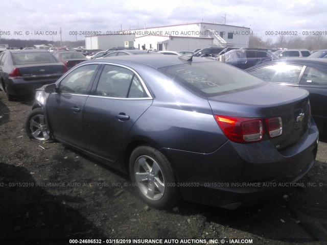 1G11A5SL6FF267566 - 2015 CHEVROLET MALIBU LS BLUE photo 3
