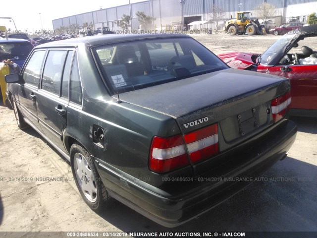 YV1KS9607T1082803 - 1996 VOLVO 960 GREEN photo 3