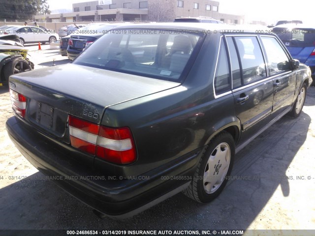 YV1KS9607T1082803 - 1996 VOLVO 960 GREEN photo 4