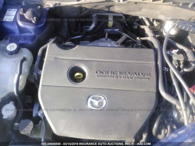 1YVHP81A695M32199 - 2009 MAZDA 6 I 蓝色 照片 10