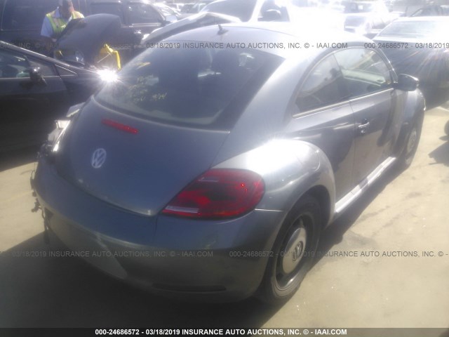 3VWJP7AT9CM614268 - 2012 VOLKSWAGEN BEETLE GRAY photo 4