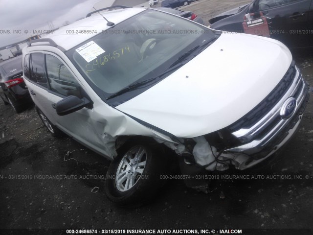 2FMDK3GCXCBA48813 - 2012 FORD EDGE SE WHITE photo 1