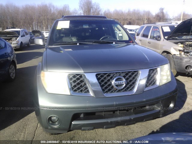 5N1AR18WX7C634137 - 2007 NISSAN PATHFINDER LE/SE/XE GRAY photo 6